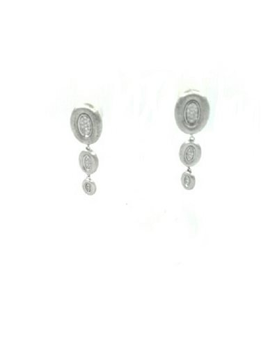 Earrings Nanis Woman Olga in White Gold Diamante 0.28 Ct OS1-503 - OS1-503